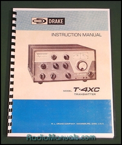 Drake T-4XC Owners Manual: 11" x 17" Foldout Schematic
